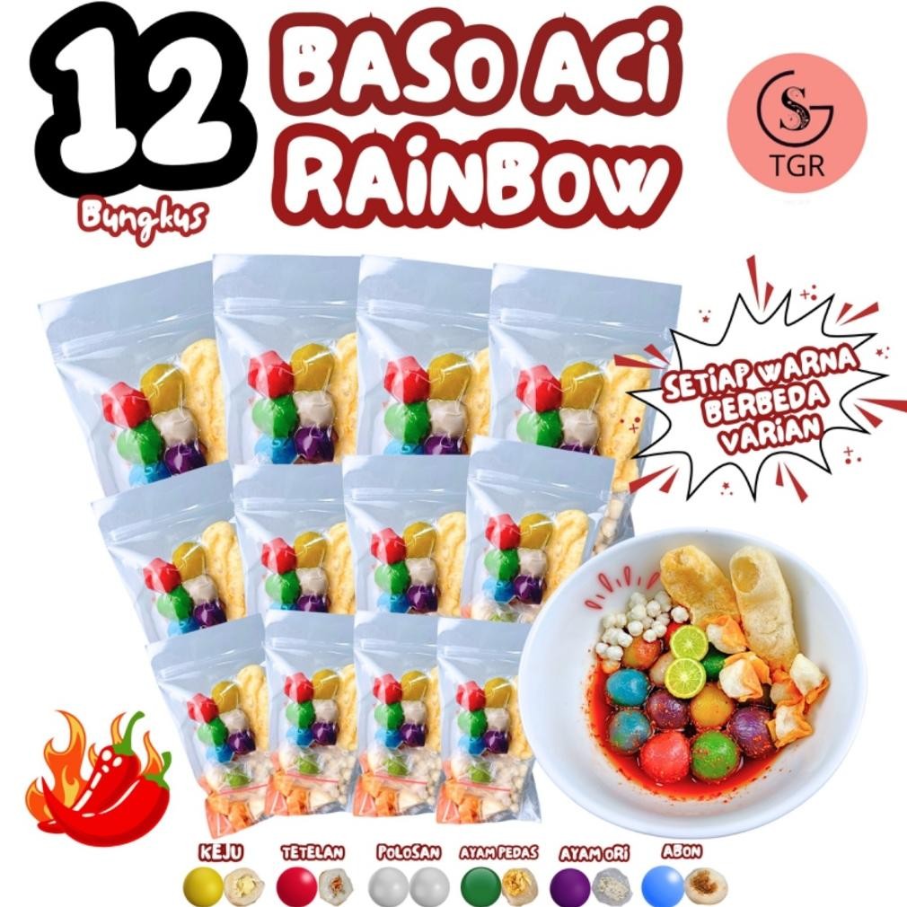 

TERLARIS BASO ACI RAINBOW 12 BKS - SETIAP WARNA BERBEDA VARIAN Siap kirim