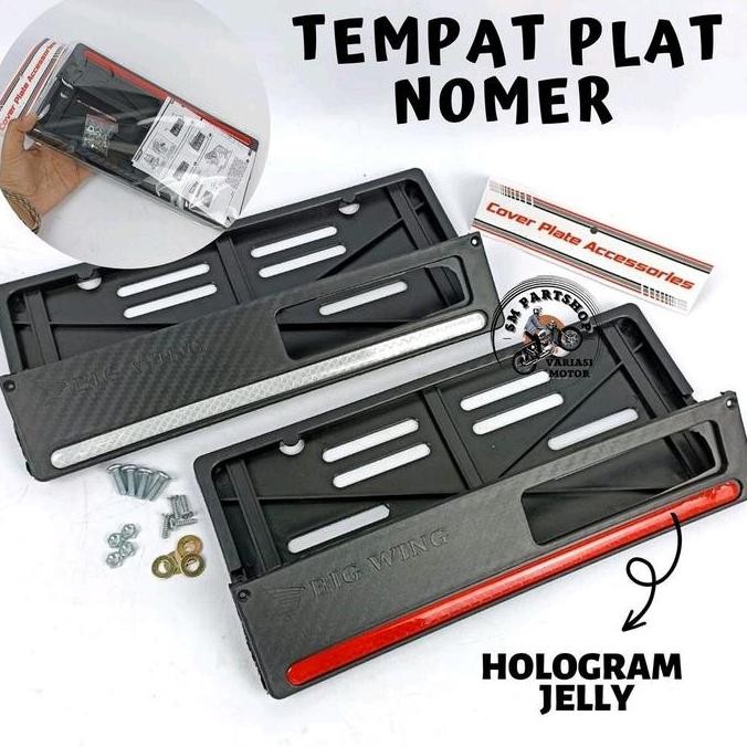 ''Terlaris" Plat Nomer Honda Ori / Dudukan Plat Nomor Motor Ckd Ori Murah