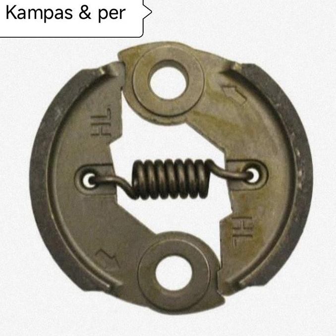 kampas rem tasco clutch shoes shoe alat mesin potong rumput 4tak gendong 430 435 GX-31 GX-35 tac439 