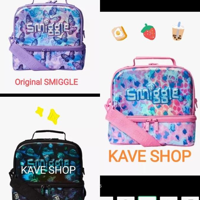 TERMURAH - SMIGGLE Lunchbox Hardtop Mirage