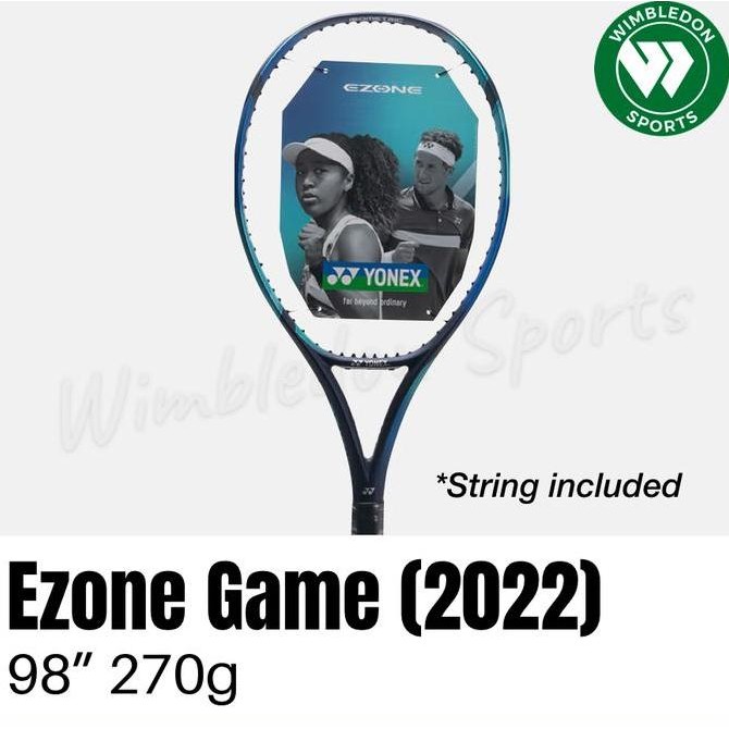 Terbaik Raket Tenis Yonex Ezone Game 2022 / Yonex Ezone Game Sky Blue 2022 100% Ori