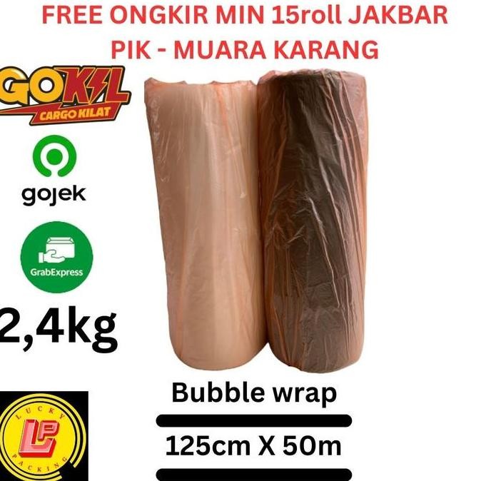 

Terbaik Bubble Wrap Roll Hitam Bening 125Cm X 50M 100% Ori