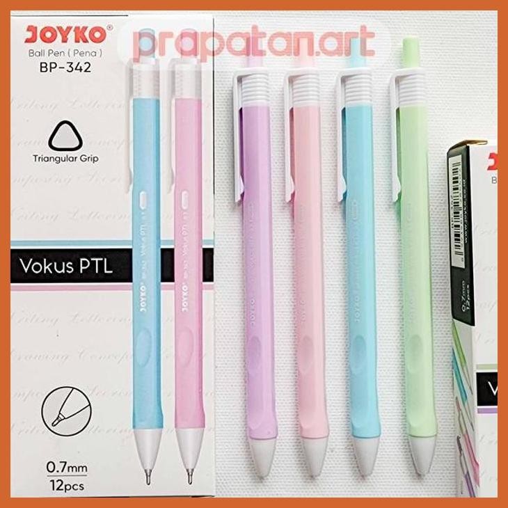 

(ATK) JOYKO BP-342 PTL VOKUS BALL PEN 0.7MM | BALLPOINT | PULPEN PENA ALAT TULIS LUKIS SEKOLAH KULIAH GAMBAR KANTOR