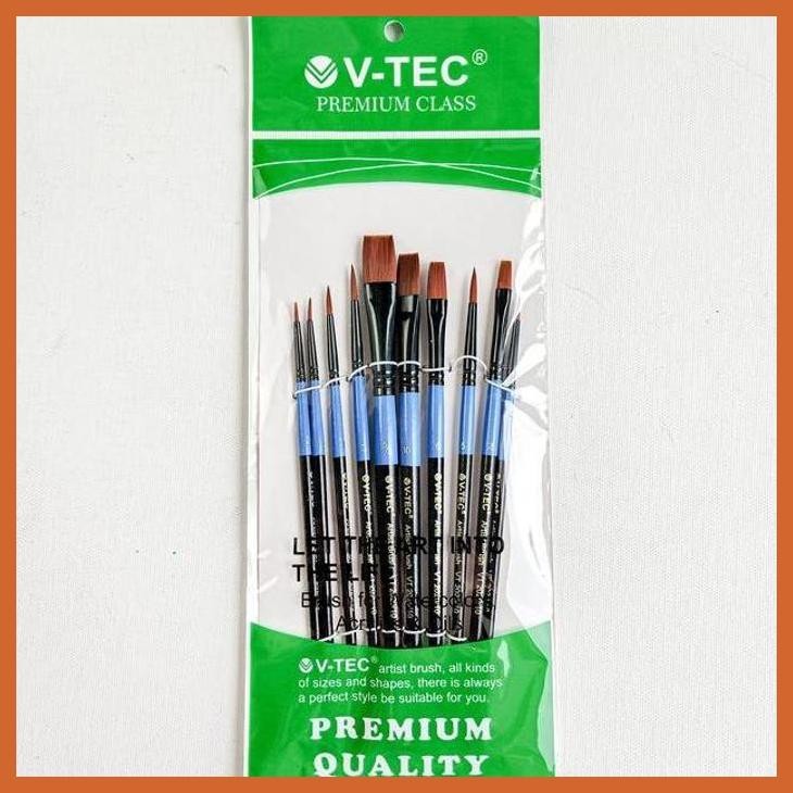 

(ATK) KUAS LUKIS V-TEC VT 2020/10 | PAINT BRUSH ALAT TULIS LUKIS SEKOLAH KULIAH GAMBAR KANTOR