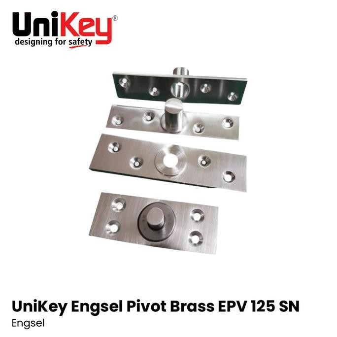 Unikey Engsel Pivot Brass Epv-125 Bearing Sn