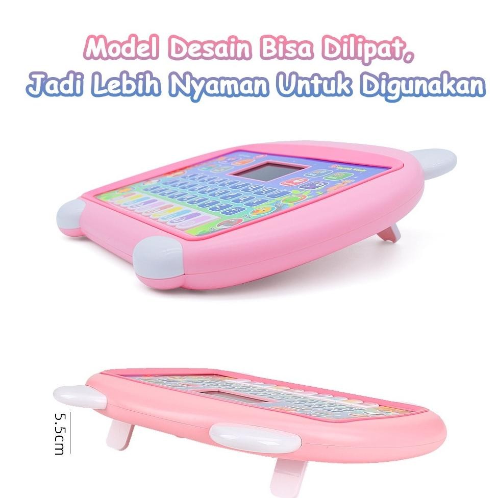 Original Funtoy Mainan Belajar Tablet Belajar Huruf Anak Tablet  Anak Pengenalan Kosakata Bahasa Ing