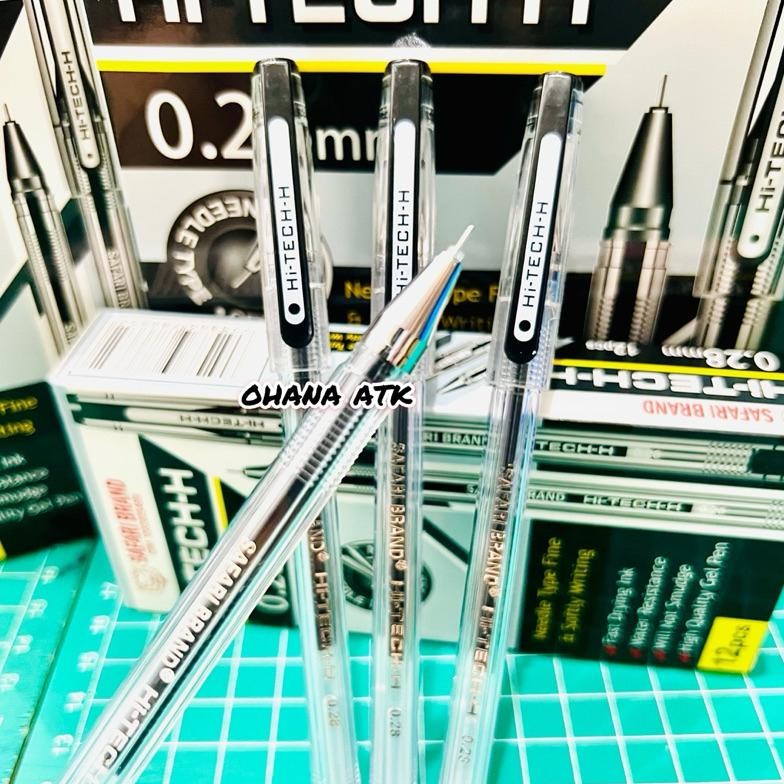 

Bf888S (1Pack) Pulpen/Gel Pen Hi-Tech H Safari Persegi 0,28 Mm Safari Kenko Gf21
