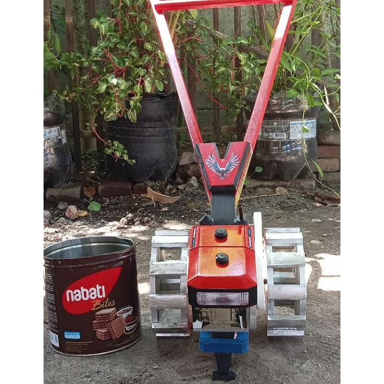 Heatshrin Mainan Anak Miniatur Replika Traktor Oleng  Traktor Sawah Murah Dari Kayu Wwr-76