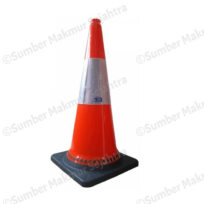 Traffic Cone Rubber / Kerucut Parkir Karet 911