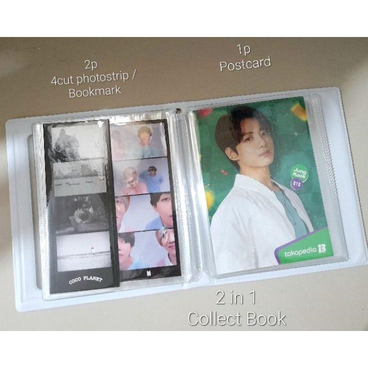 2 In 1 Collect Book 4 Cut Photostrip Bookmark Postcard Kolbuk