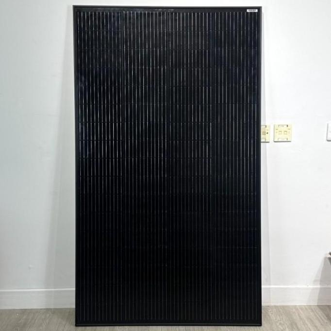 SOLAR PANEL SOLAR CELL PV MODUL P12 250W BLACK MONO CRYSTALLINE PANEL SURYA 24V 250WP SOLANA ORIGINA