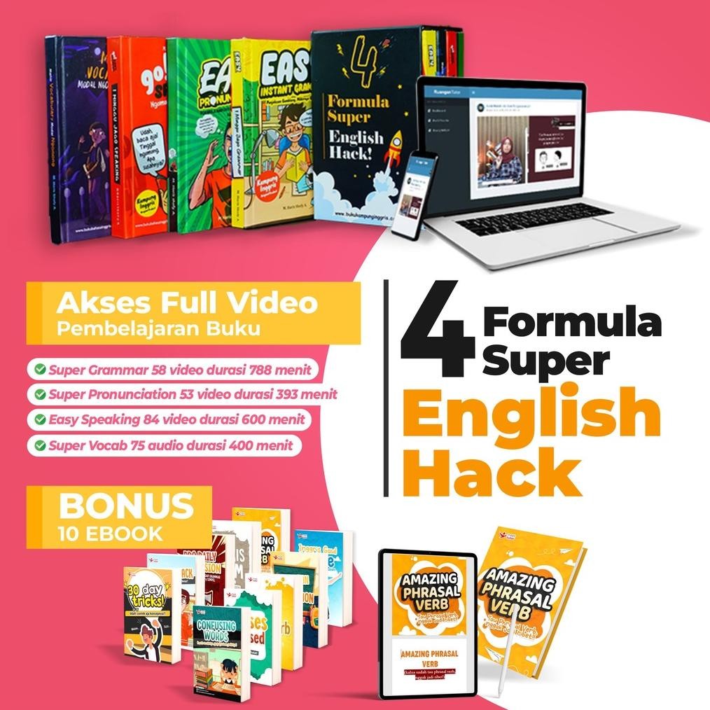 SALE FORMULA SUPER 4 ENGLISH HACK MURAH