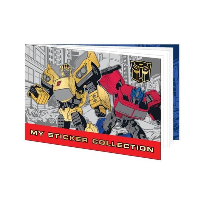 BUKU STICKER - STICKER BOOK - TRANSFORMERS - OPTIMUS PRIME