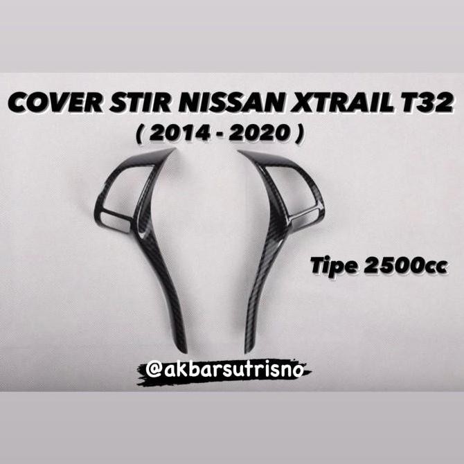 COVER STEER NISSAN XTRAIL CARBON FIBER T32 || NISSAN XTRAIL T32 Original