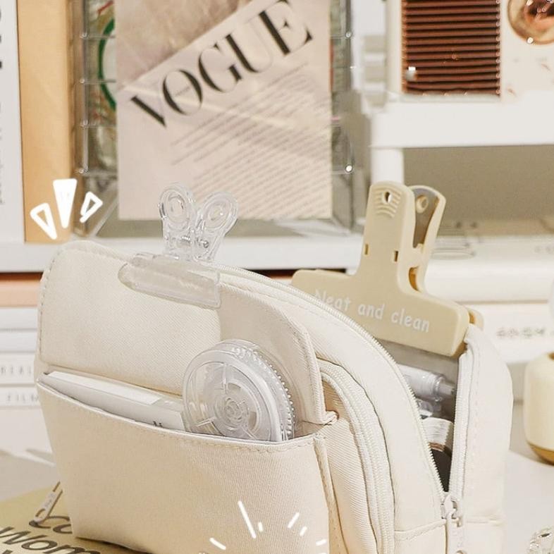 

Sale Pencil Bag Pouch Holder Box School Supplies Kotak Large Capacity Kawaii Cases Aesthetic Stationery Im31