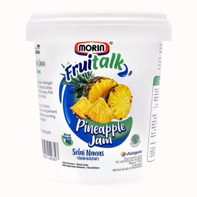 

MORIN FRUITALK SELAI NANAS ISIAN NASTAR - PINNEAPPLE JAM