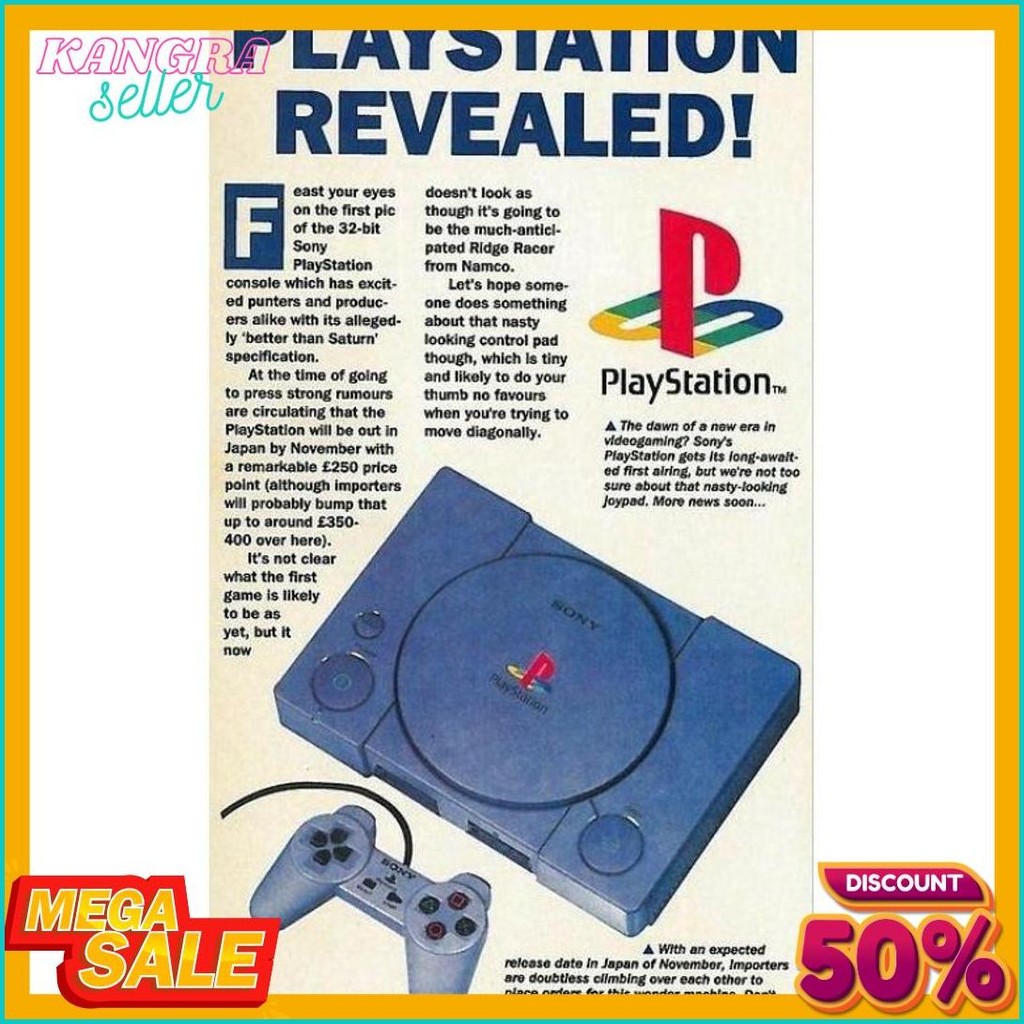 Lagi Diskon Nih Poster Aesthetic/Poster Only/Poster Ps/Poster Game/Poster Playstation/Poster Dinding