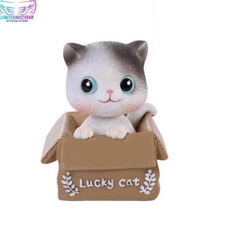 DF351>> Pajangan Dashboard Mobil Kucing Mobil Hiasan Boneka Kucing Hiasan Pajangan Dashboard Mobil K