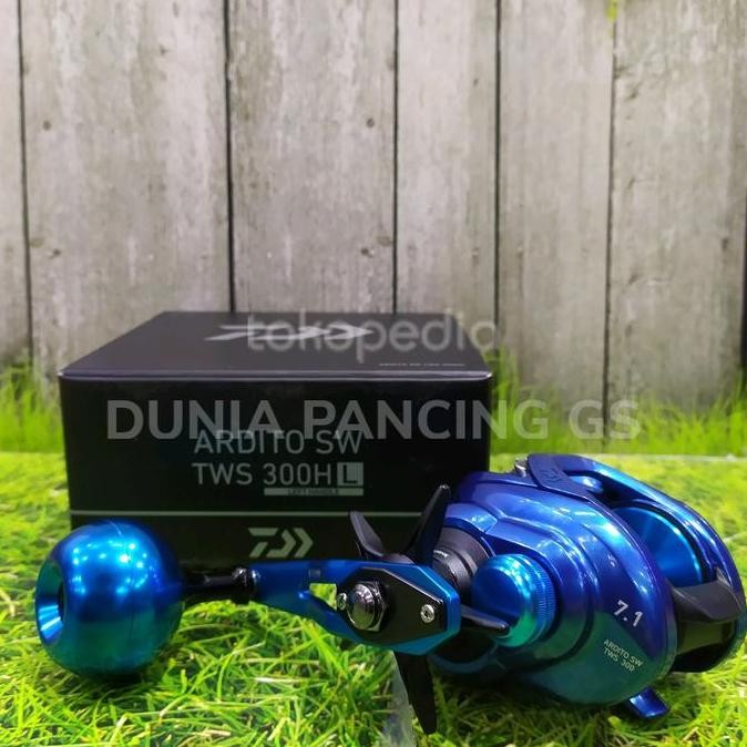 Terbaik | Reel Bc Daiwa Ardito Sw Tws 300Hl New 2022 | 100% Ori