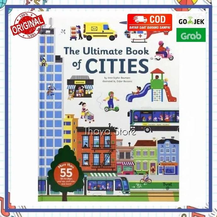 TERBARU the ultimate book of cities - buku import anak