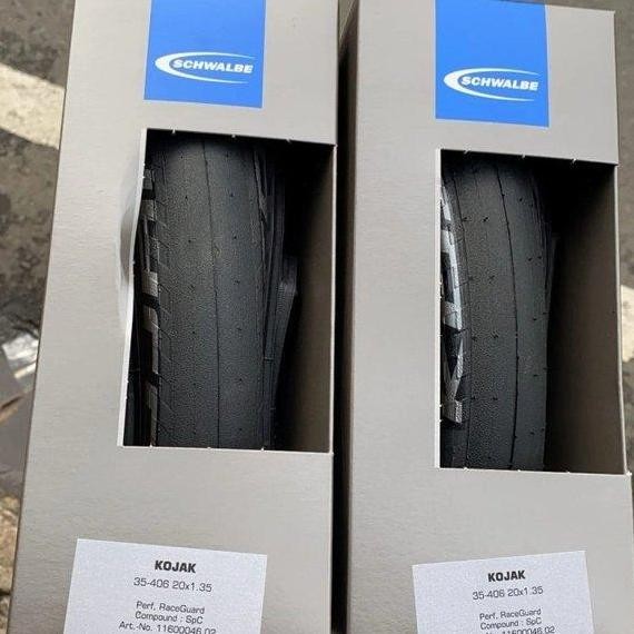 Promo Ban luar Schwalbe Kojak 20 x 1.35 Folding Kevlar Sepeda Lipat Seli 406 COD
