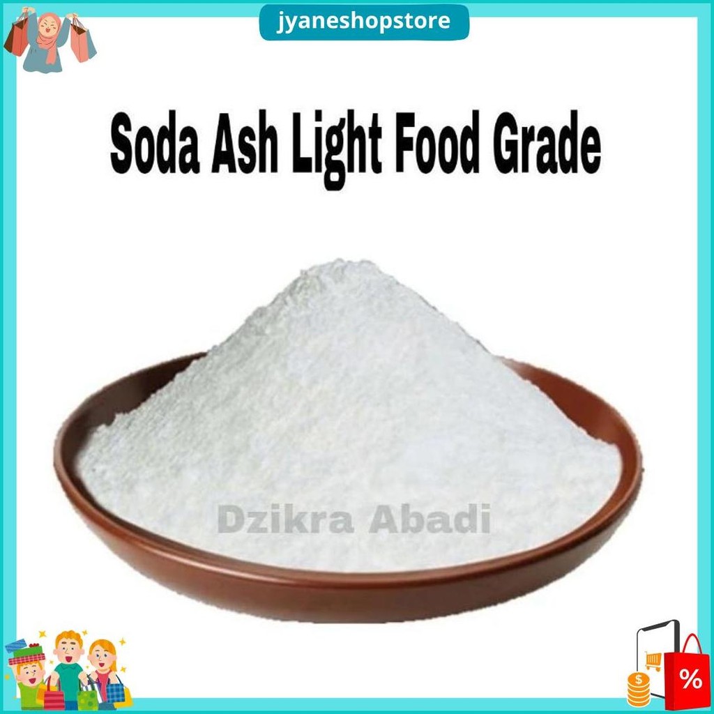 

Soda Ash Light Food Grade Sodium Karbonat Natrium Karbonat 500 Gr Terlaris