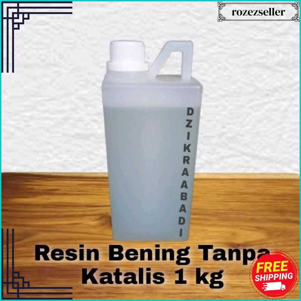 

Resin Bening Tanpa Katalis 1 Kg Termurah Banget