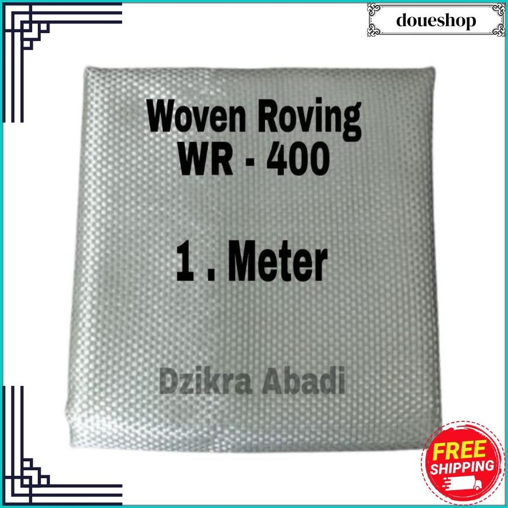 Mat 400 Woven Roving Wr 400 Fiberglass 1 Meter Terlaris