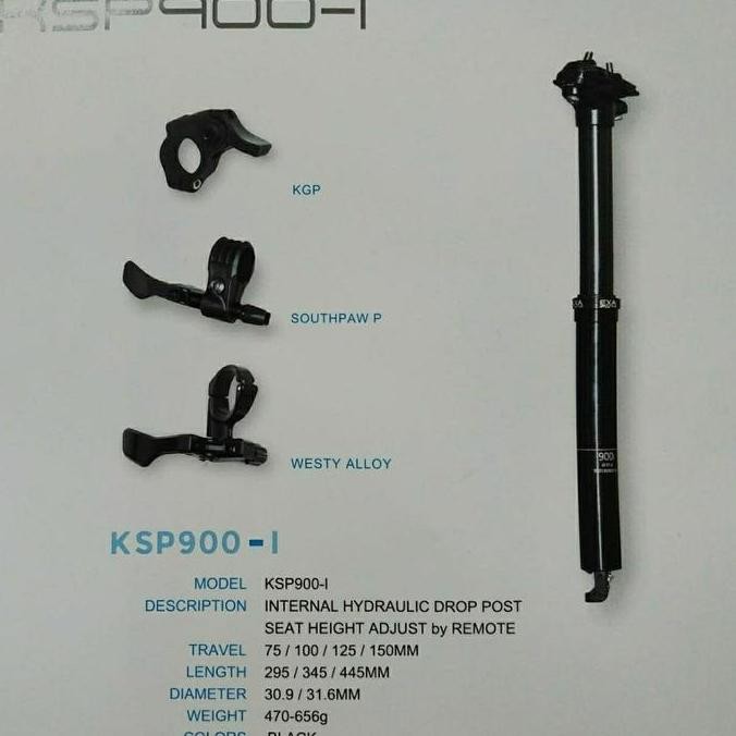 Promo Seatpost Hidrolik exaform 30.9 by KS / kindshock, not satori / xfusion COD