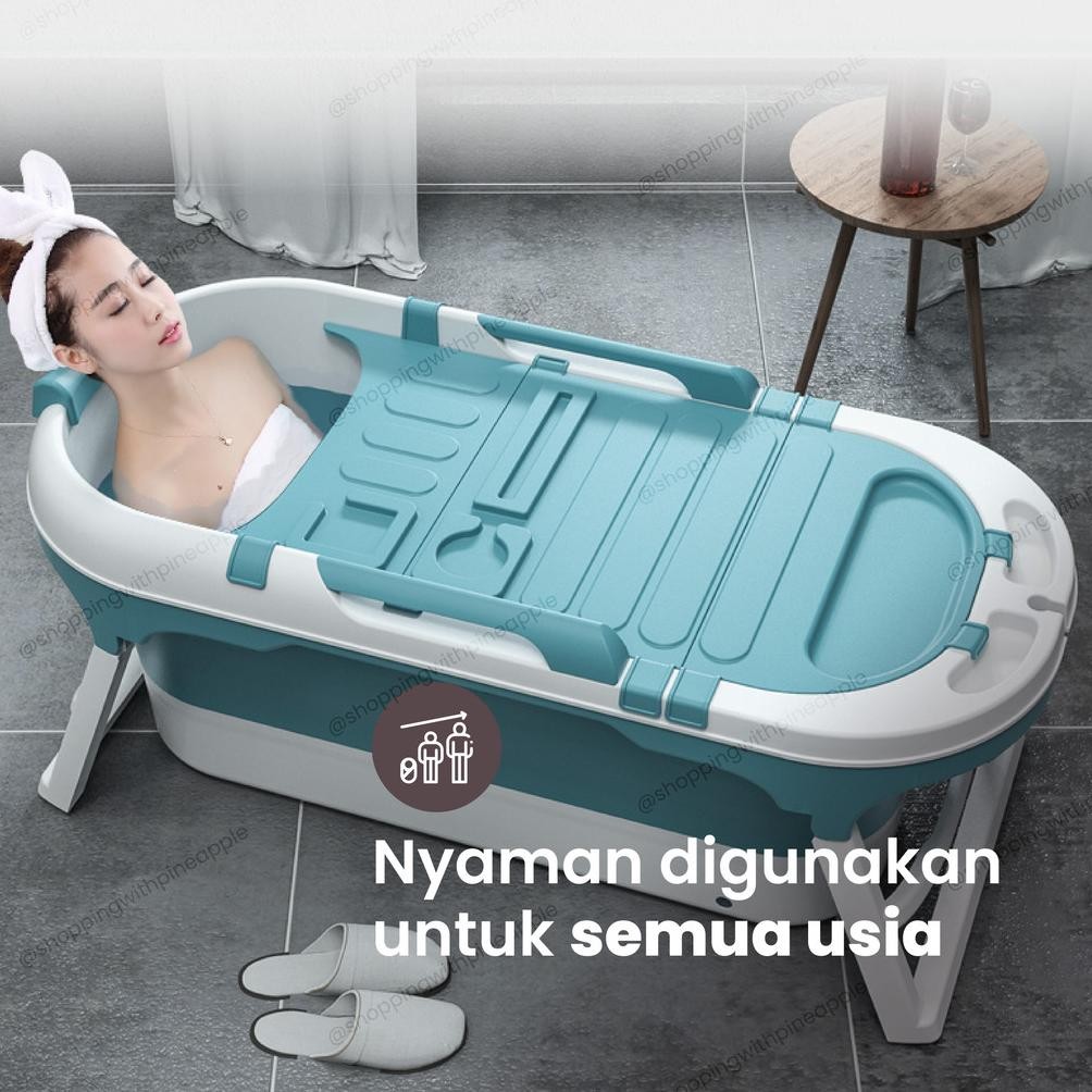 SWP - Bathtub Dewasa / Bathub Dewasa Portable / Bathub Adult / Bak Mandi Lipat / Bathtub Portable aS