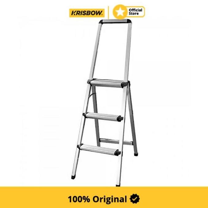 KRISBOW TANGGA LIPAT ALUMINIUM 3 STEP