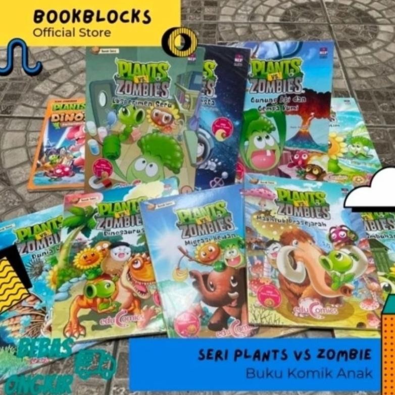 BUKU KOMIK SAINS ANAK - PLANTS VS ZOMBIE [PART 4] MURAH