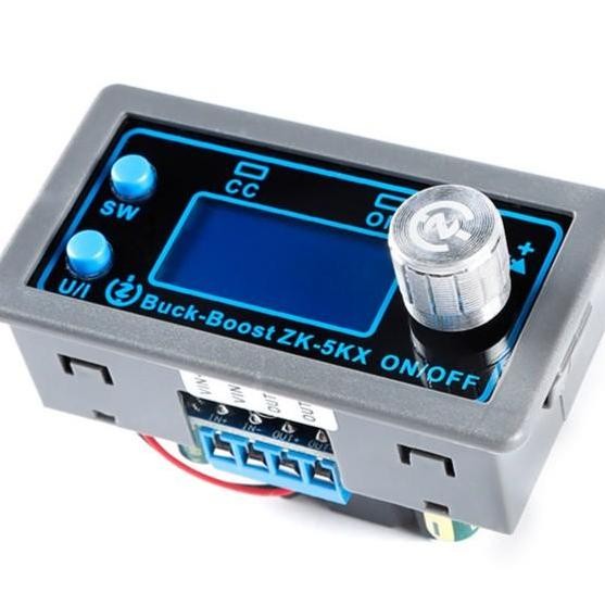 POWER SUPPLY ZK5KX BUCK-BOOST CONVERTER STEP UP - DOWN DC TO DC ORIGINAL DAN TERPERCAYA