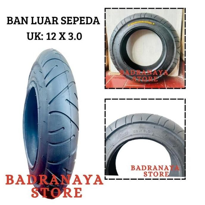 Promo Ban Luar Sepeda Jumbo 3.0 Ukuran 12x3.0 16x3.0 20x3.0 Inch Ban WANDAKING COD