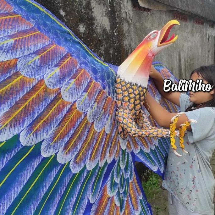 MJ042 LAYANGAN BURUNG KAIN LAYANGAN ELANG 3 METER LAYANGAN 3 DIMENSI