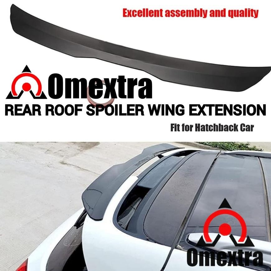 Rear Spoiler Wing Extension Omextra Spoiler Mobil Hatchback Universal Rear Spoiler Wing Extension Om