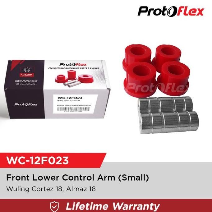 Protoflex Bushing Lower Arm Depan (Kecil) Wuling Cortez Almaz