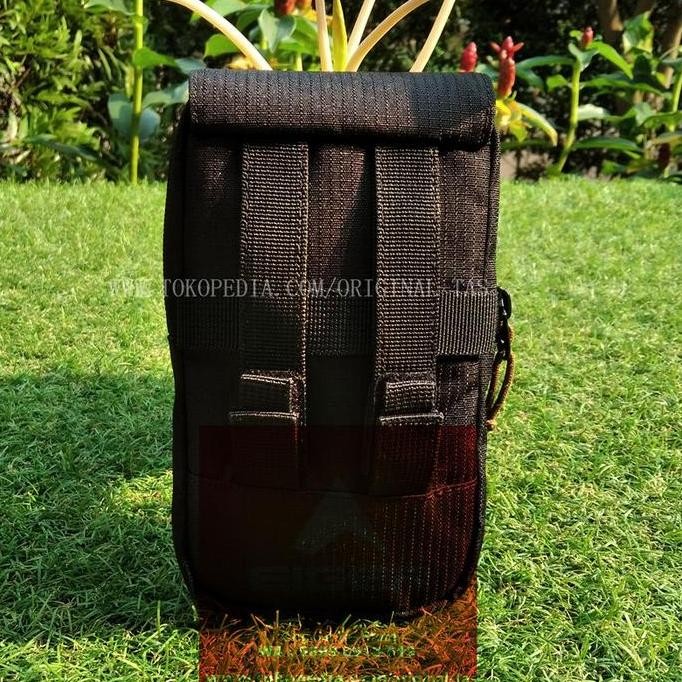 Waistbag Minimalis Tas Hp Pinggang Eiger 910005397 Dispatch Phonecase 1F - Black