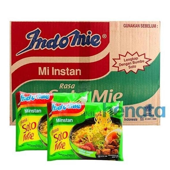 

Indomie Soto 75g Karton/Dus (1 Karton isi 40 pcs) GRAB & GOJEK ONLY