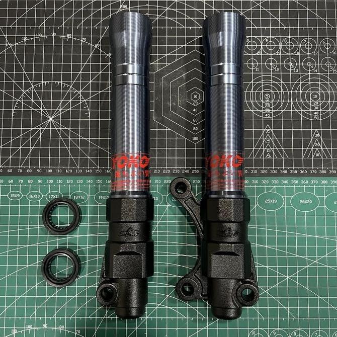 Mio Smile Soul MX - YOKO - Tabung Shock Depan - Model Standar - Shockbreaker Depan untuk motor matic