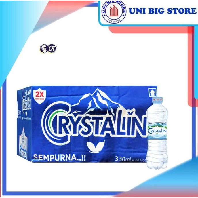 

Crystalin Air Mineral 330 ml x 24 Botol DUS