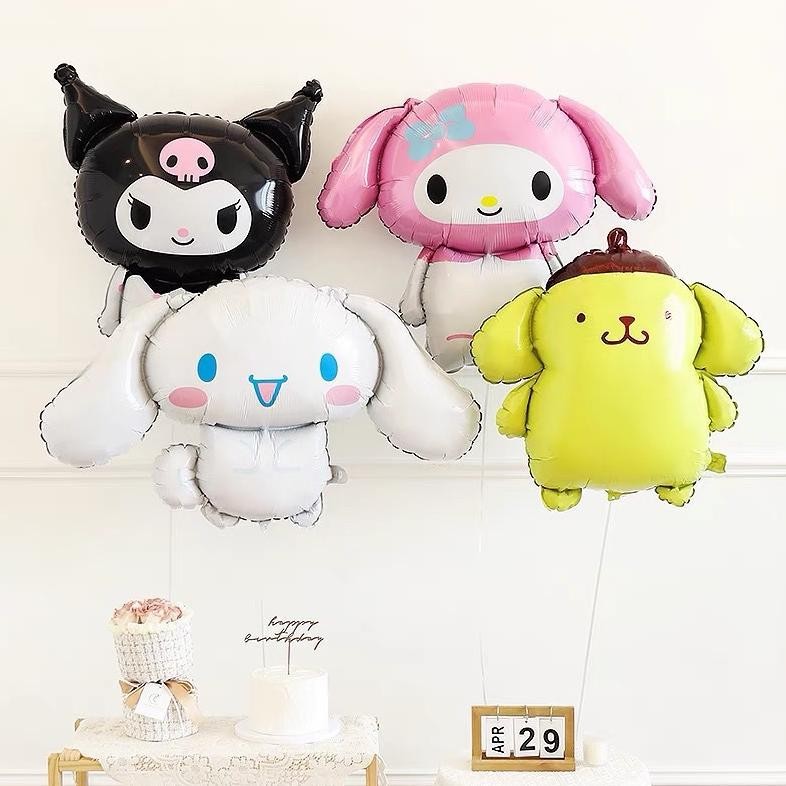 Cod Balon Kawaii Melody Cinamoroll Kuromi Pompompurin U-45