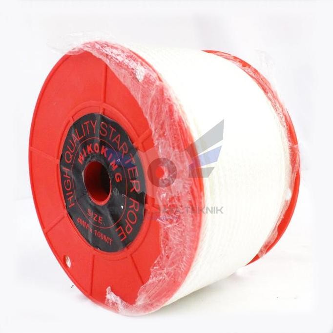 Tali Nilon 4mm / Tali Starter Nylon 4 mm Putih