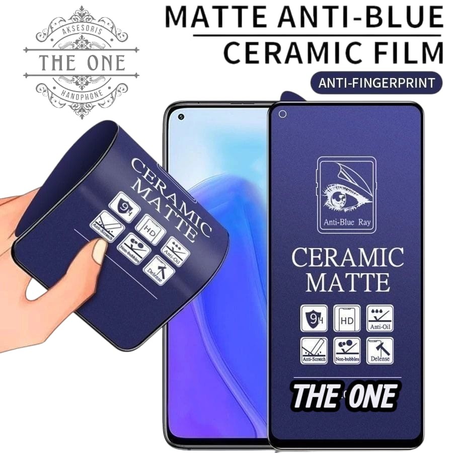 Anti Gores Matte Blue SAMSUNG A32 4G A32 5G A14 4G A14 5G A33 5G A31 A7 2018 A3 2016 A5 2016 A3 2017