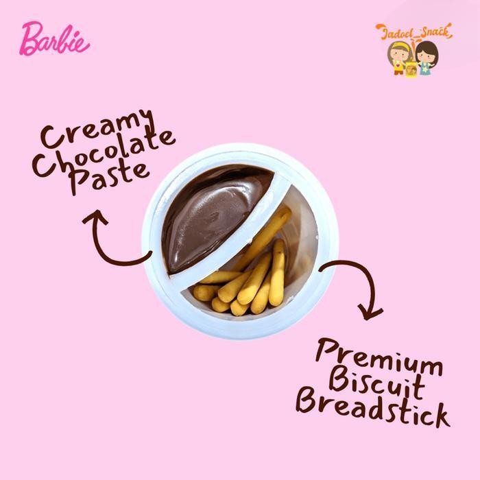 

Medium Barbie Chocolate 12 X 25 Gr Rasa Cokelat Biskuit Stick By Jadoel_Snack Food Coklat Makanan Cemilan