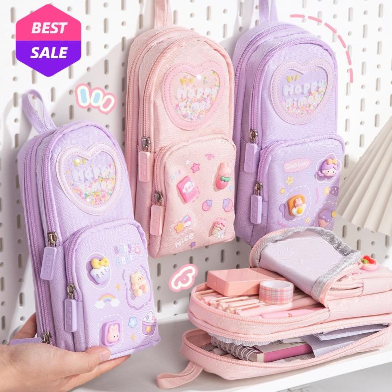 

Sale 3D Anak Tempat Pensil Kotak Pensil Anak Sekolah Pencil Case Hiasan Glitter Karakter Tas Lucu Perempuan Uk-68