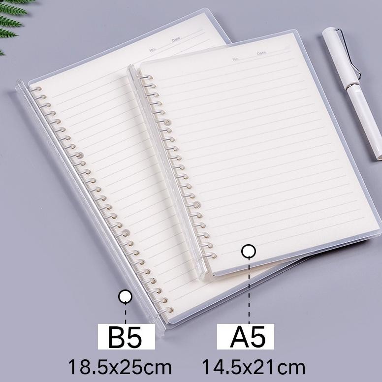 

Cod Day7 Binder A5 / B5 Isi 70 Lembar Simpel Elegan Pengait Tarik Buka Tutup Kreatif Lucu / Buku Catatan Gfd-6