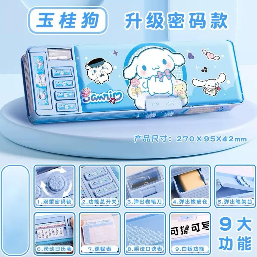 

Cod Kotak Alat Tulis Multifungsi Kuromi Untuk Anak Perempuan 2025 Kotak Pensil Otomatis Baru Kata Sandi Kompartemen Mesin Kotak Pena Besar Ys Lea