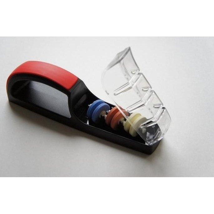 

MinoSharp Plus3 Water Sharpener Global No550/BR Black Red madein japan CO