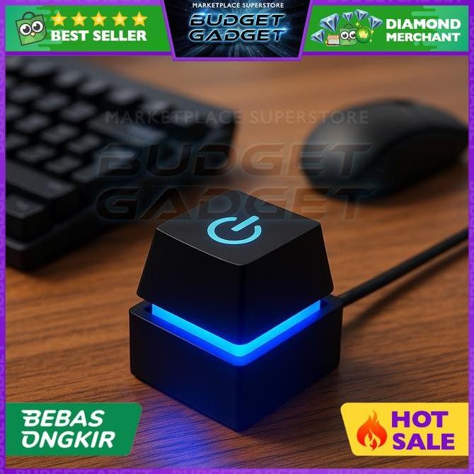 DE47 - TaffCOM Kabel Tombol Power PC Eksternal Desktop Front Panel 2M - M859